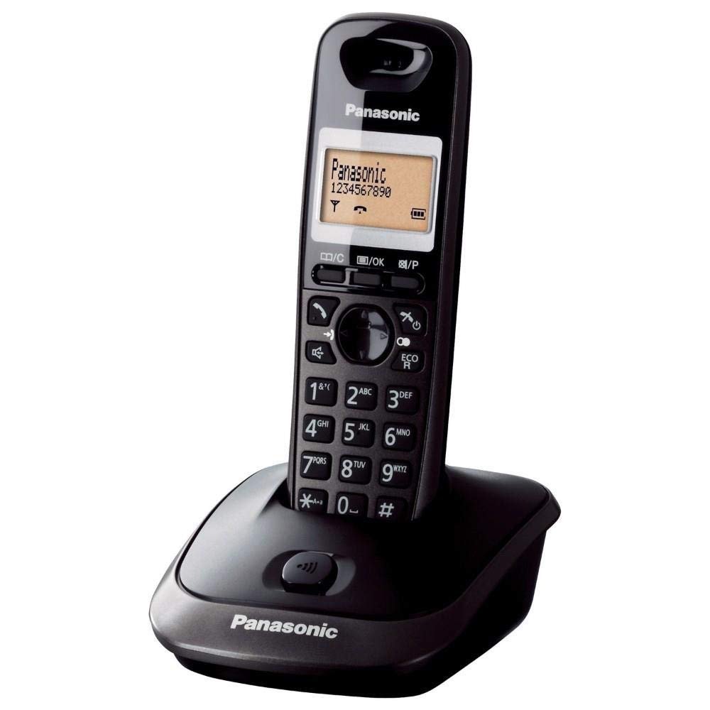 Panasonic KX TG2511 Telefon-Siyah Dect Telefon, Siyah