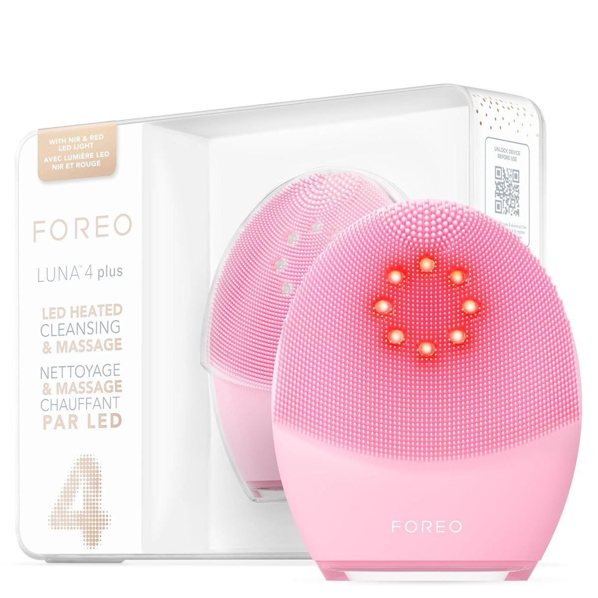 Foreo LUNA 4 plus Normal Ciltler için Termal Temizleme ve Mikro Akımlı Yüz Bakım Cihazı