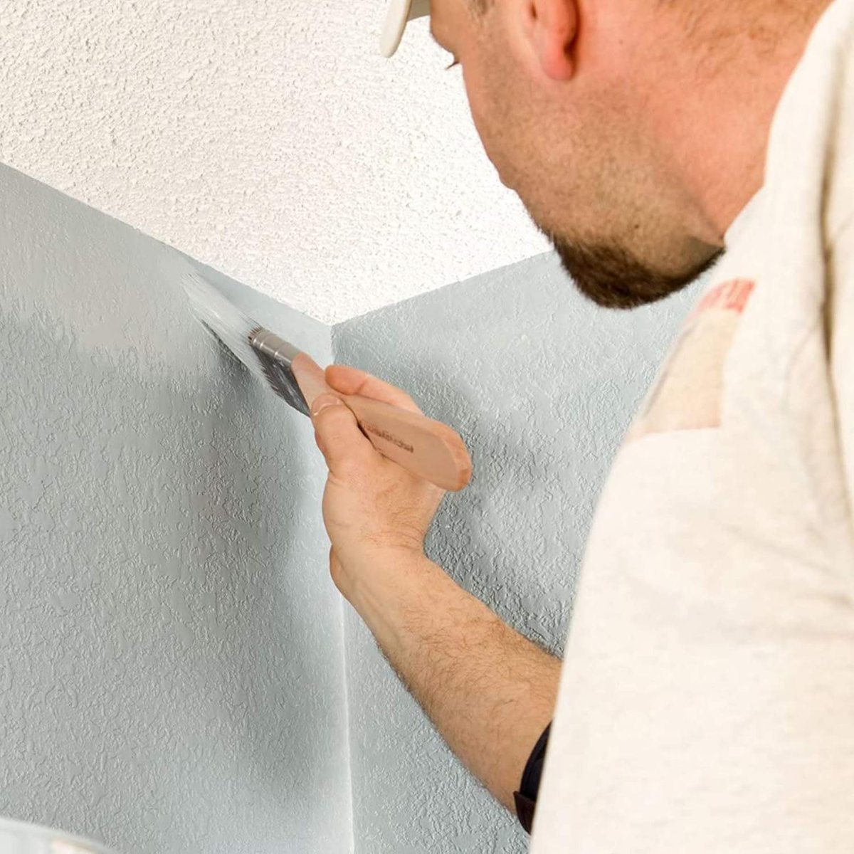 AEE® 3'lü Boya Badana Kestirme Fırçası – 2,5/4,5/6,5 cm – Ergonomik Saplı – Duvar Kenar Köşe Kapı Korkuluk Resim Aktivite