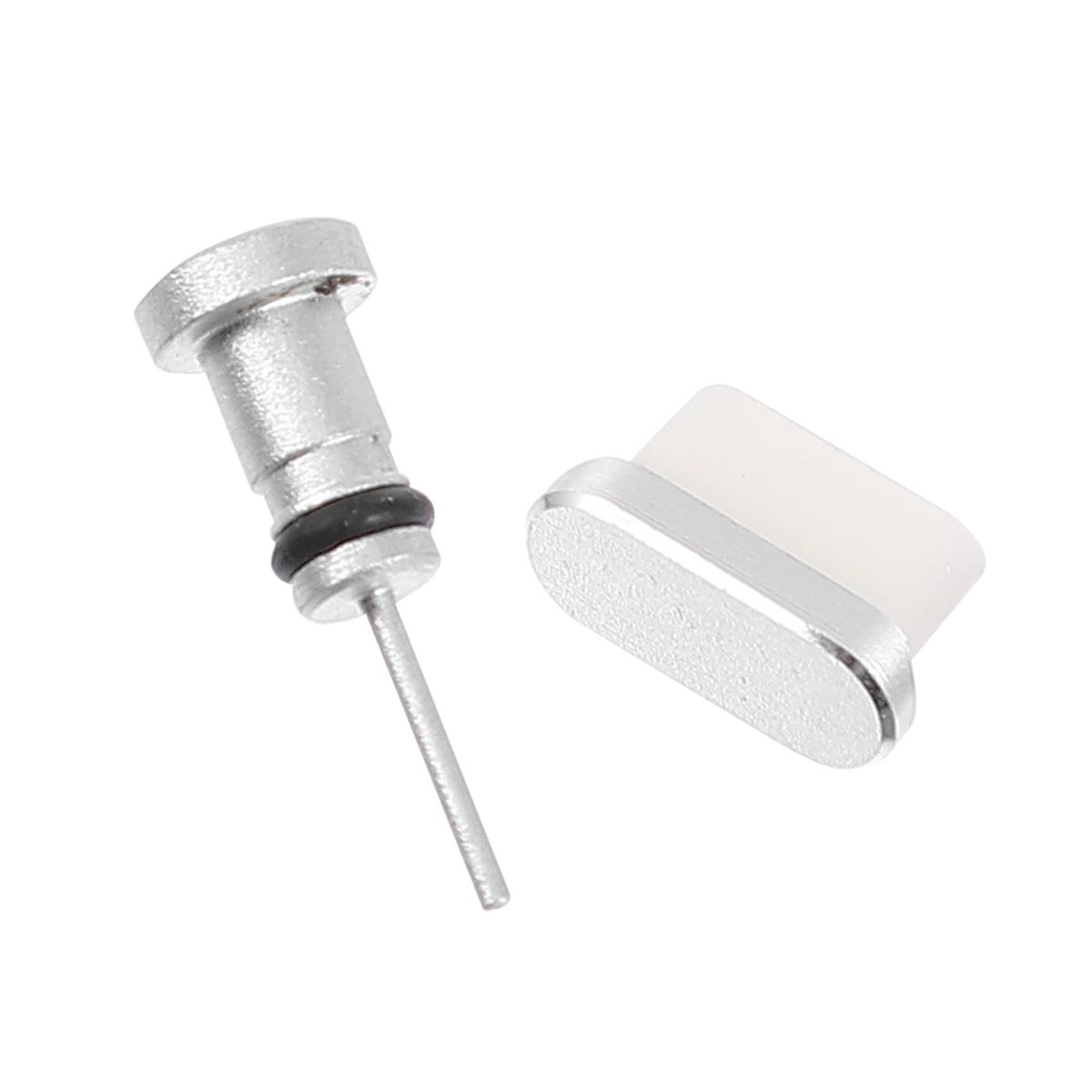 ADOCARN 2 Çift Toz Tapası Telefon Toz Fişi Telefon Için Toz Fişi Telefon Kulaklığı Toz Fişi Telefon Anti-toz Fişi Cep Telefonu Kapakları Toz Önleyici Fiş Metal Kulaklık Aksesuarlar