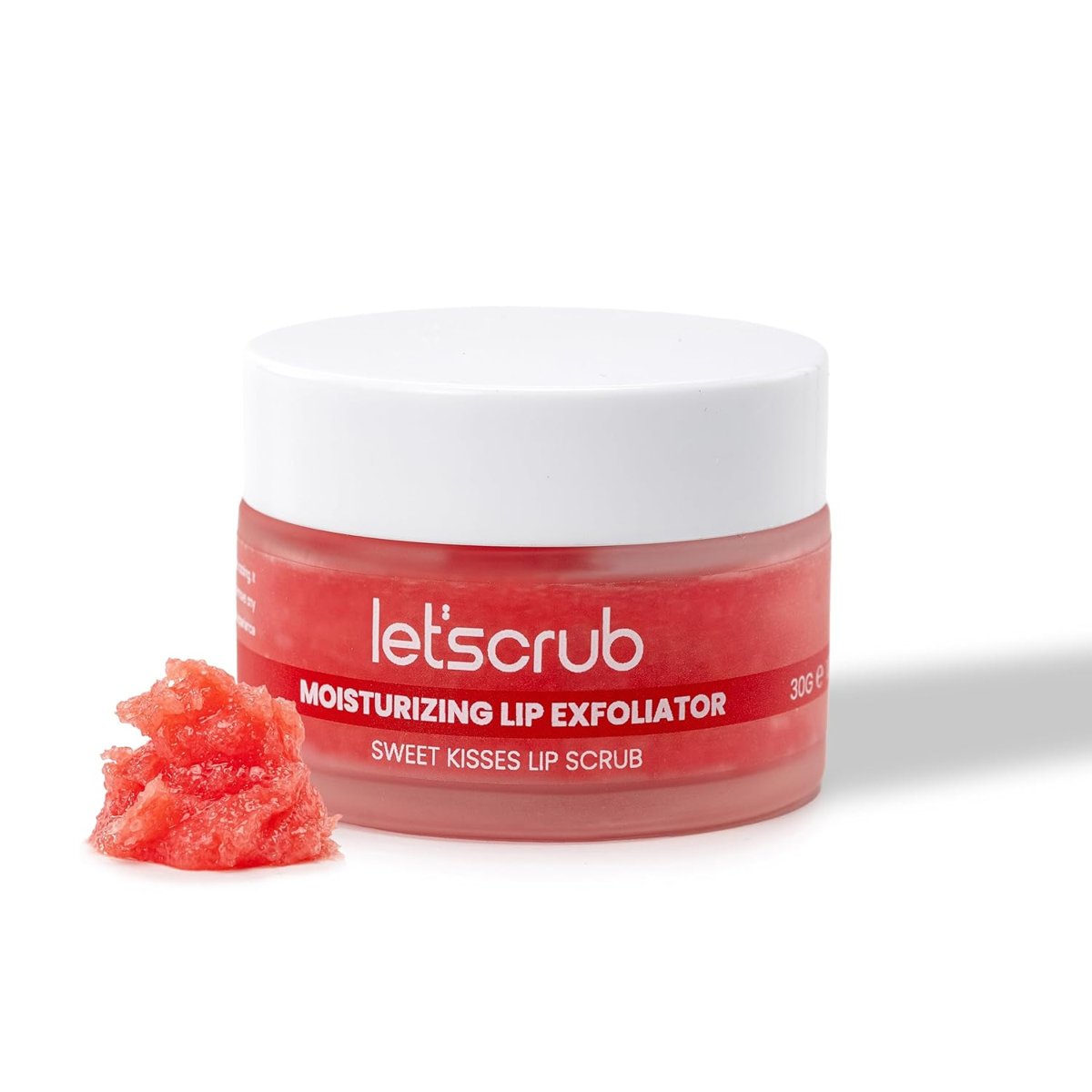 Let'scrub Nemlendirici Dudak Peelingi Sweet Kisses Lip Scrub Karpuz Aromalı Şeker Partiküllü Shea Ya
