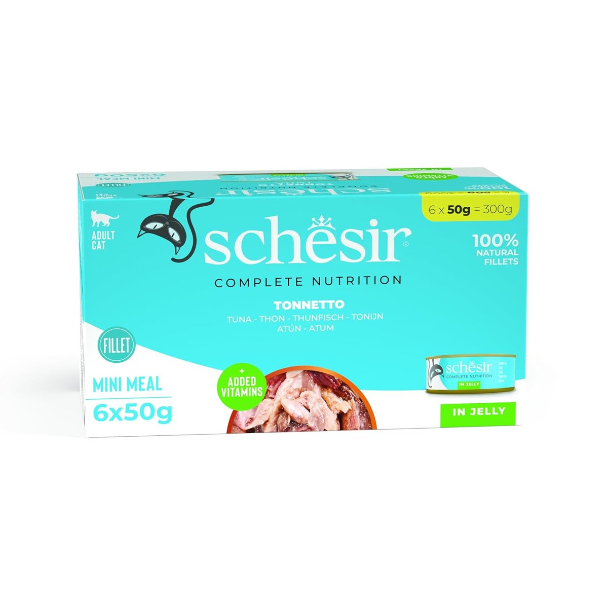 Schesir Cat Multipack Ton Balıklı (6 x 50 Gr)