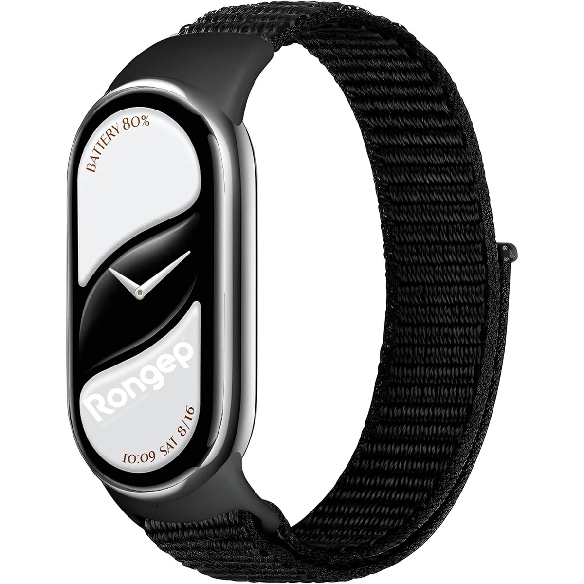 Rongep [Sport Loop] Xiaomi Mi Band 10/9/8 ile Uyumlu Kumaş Kordon Yumuşak ve Konforlu Smart Band10 K