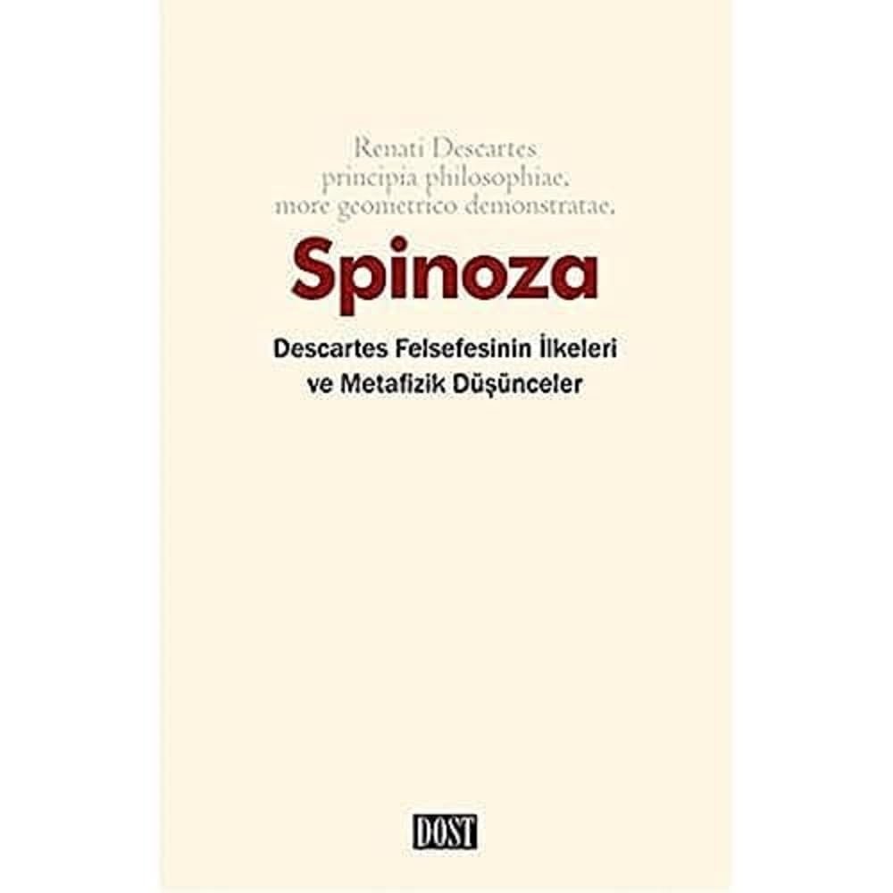 Descartes Felsefesinin İlkeleri ve Metafizik Düşünceler