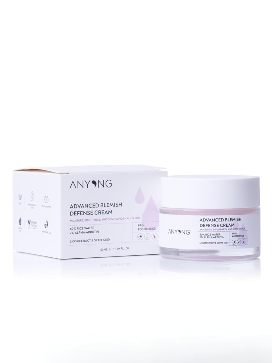 Anyong Geliştirilmiş Leke Karşıtı, Aydınlatıcı, Nemlendirici Krem 50 ml (%60 Pirinç Suyu %2 Alfa Arbutin)