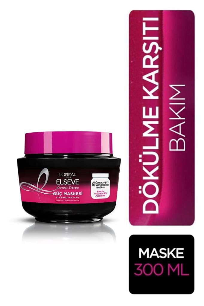 L'Oreal Paris Elseve Arginine Direnç X3 Dökülme Karşıtı Maske 300 ml