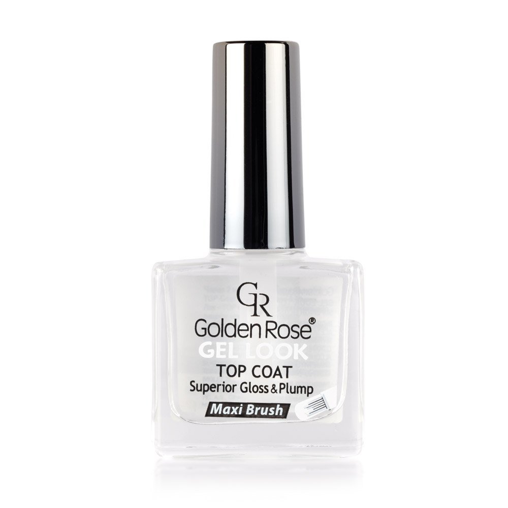 Golden Rose Gel Look Top Coat - Jel Görünümlü Parlatıcı ve Koruyucu Oje