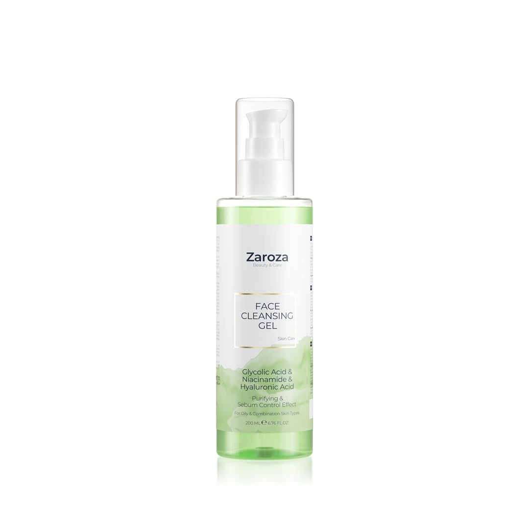 Zaroza Arındırıcı  Gözenek Sıkılaştırıcı Yüz Temizleme Jeli Glycolic Asitniacinamidehyaluronic 200 m