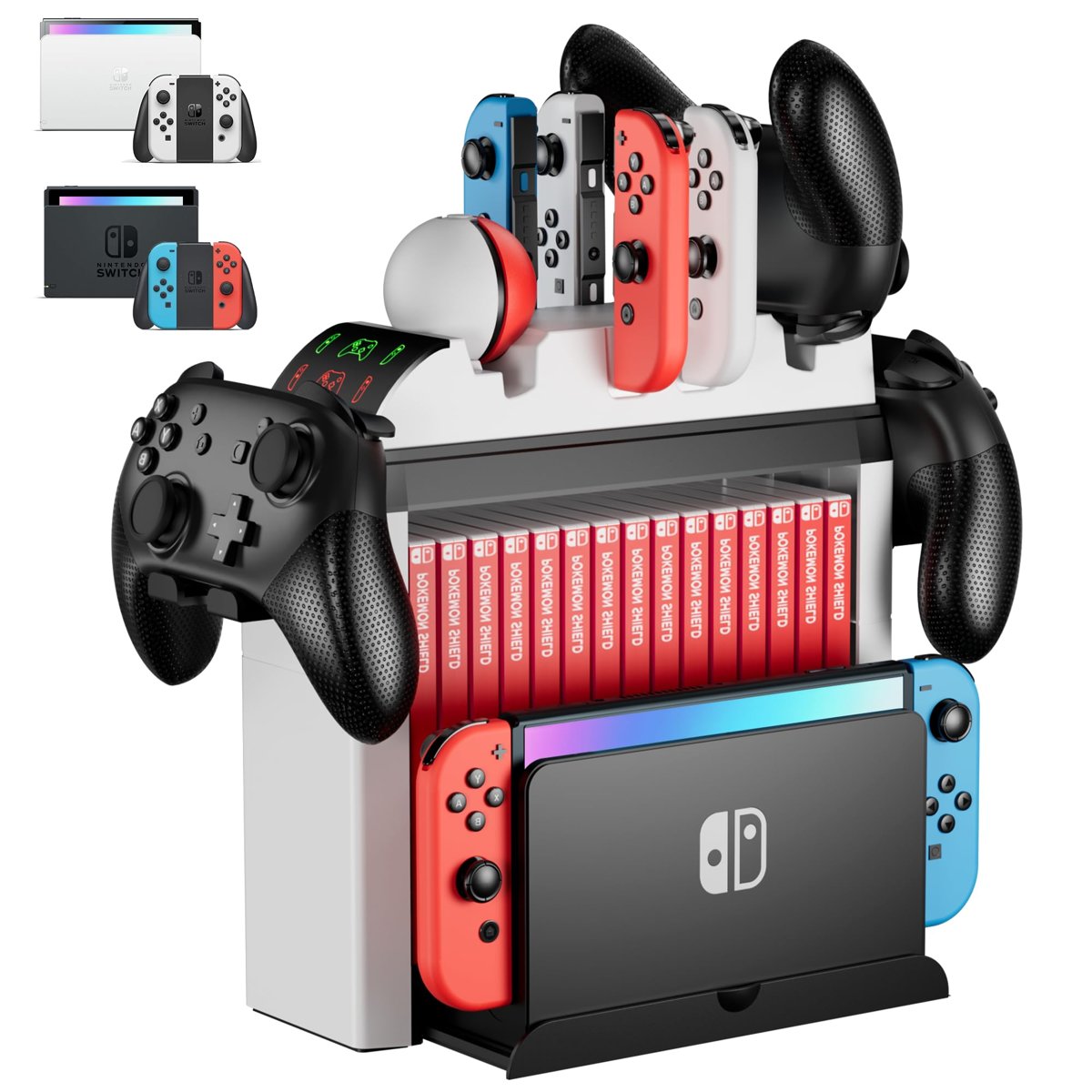 Nintendo Switch ve Switch OLED Joy Cons, Pro Controller ve Poke Ball Plus Controller için Anahtar Dü