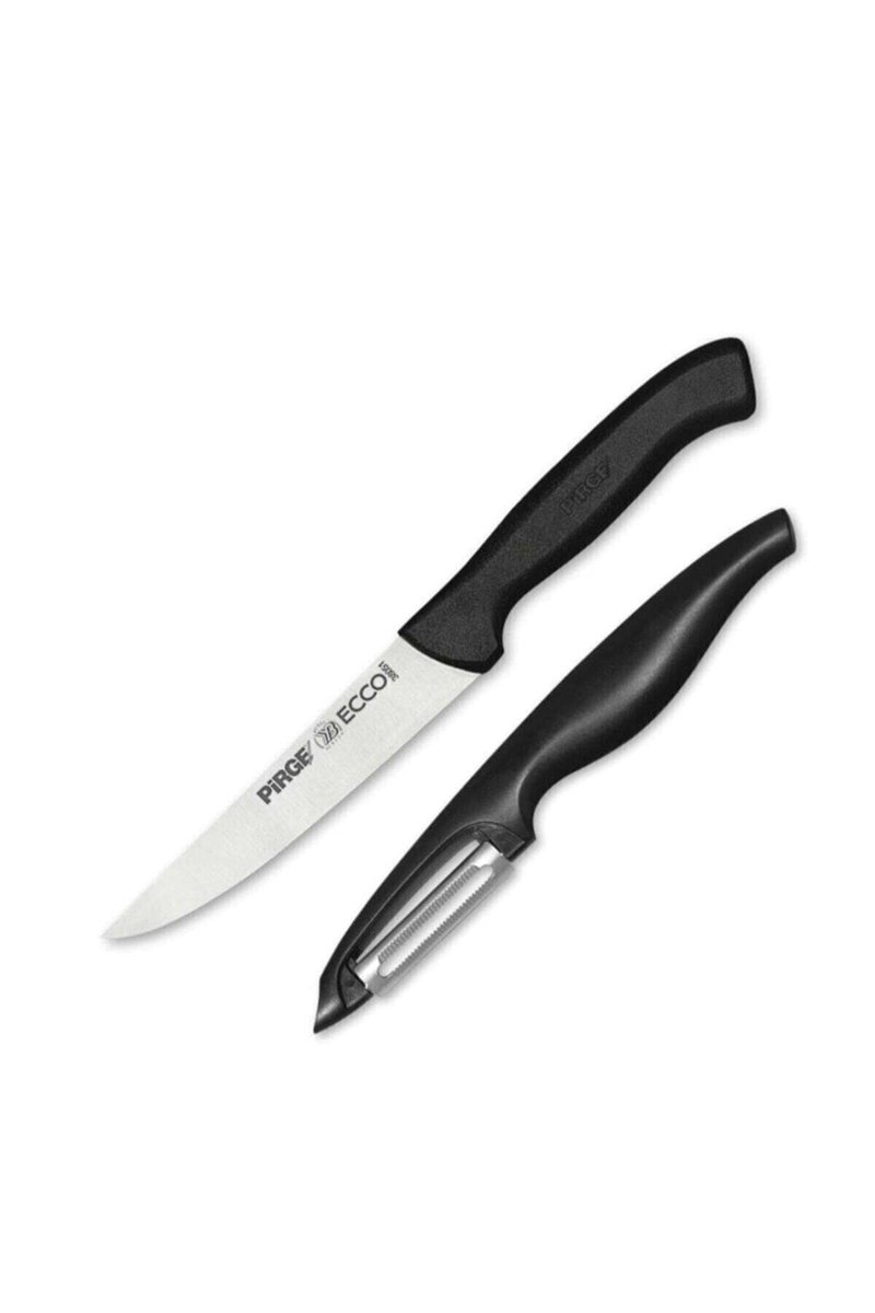 Pirge 35084 Temel Mutfak Bıçağı + Soyacak Seti, Standart