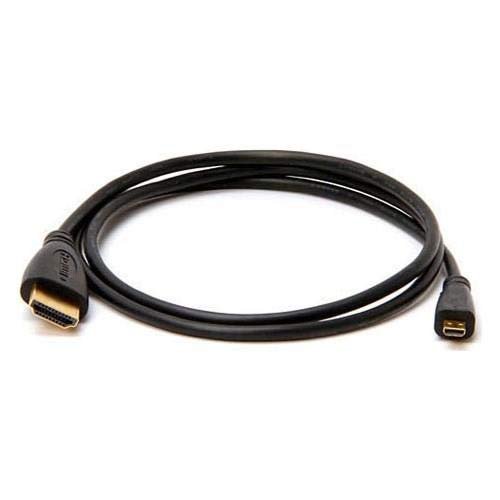 PrimeX PX-1121 Micro HDMI to HDMI Kablo, 1.5 Metre 1080P Full HD Hdmi Görüntü ve Ses Aktarım Kablosu, Micro Hdmi Type-D Kamera Tablet Mini Laptop Raspberry Pi TV Monitör Projeksiyon Bağlantı Kablosu