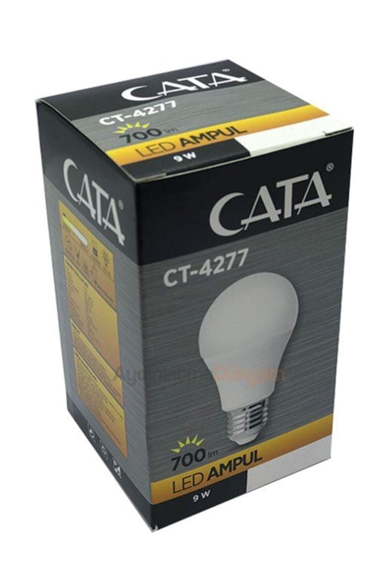 CATA CT-4277B LED Ampul, 9 W, 730 lm, Beyaz Işık