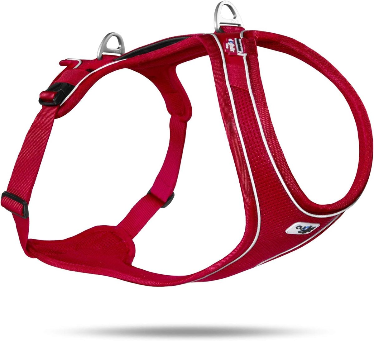 CURLI BELKA COMFORT HARNESS RED L