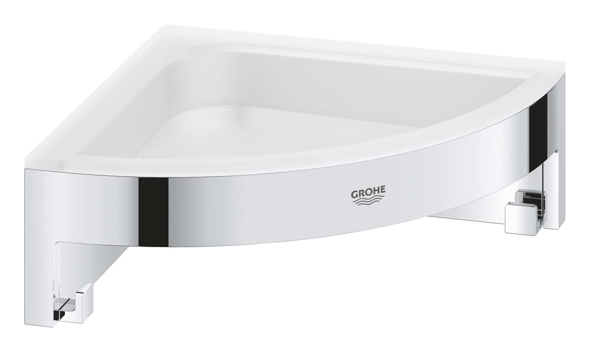 GROHE Start Cube QuickFix Köşe Duş Rafı | Duş/Banyo Aksesuarları | Krom | 41106000