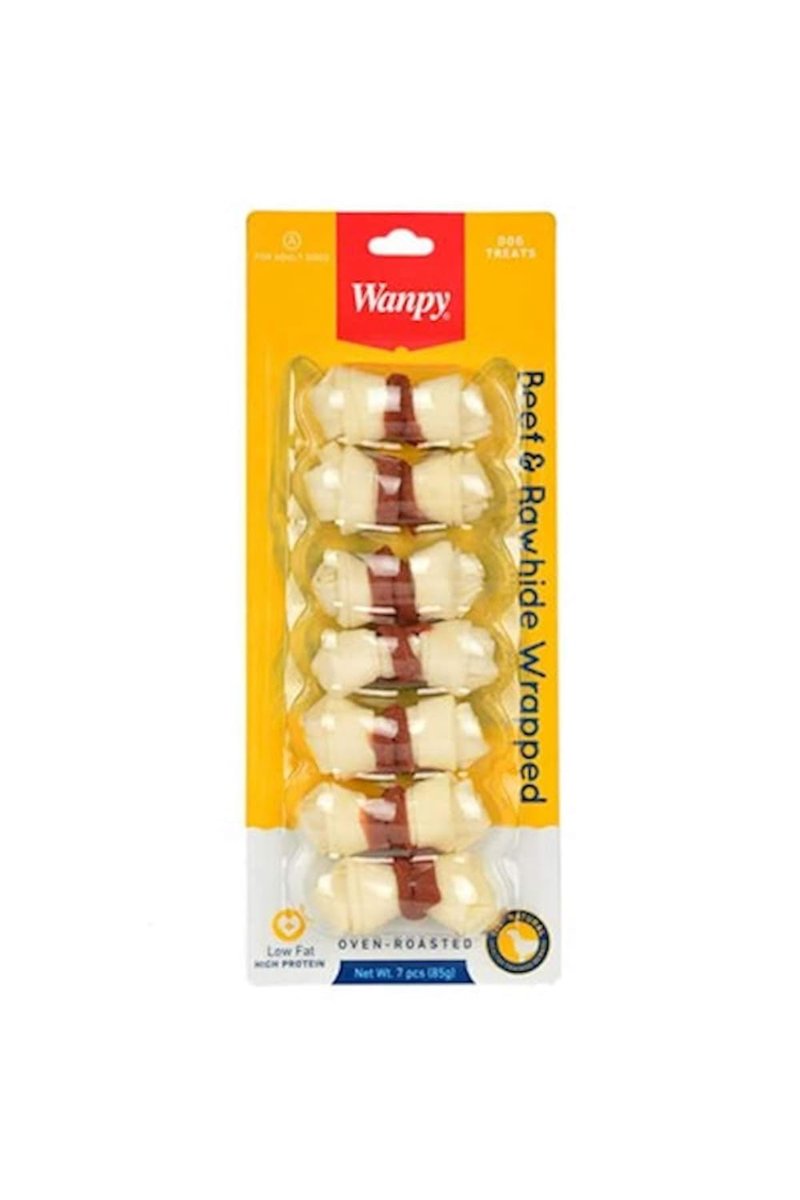 WANPY BİFTEK SARGILI KEMİK KÖPEK ÖDÜLÜ 85GR