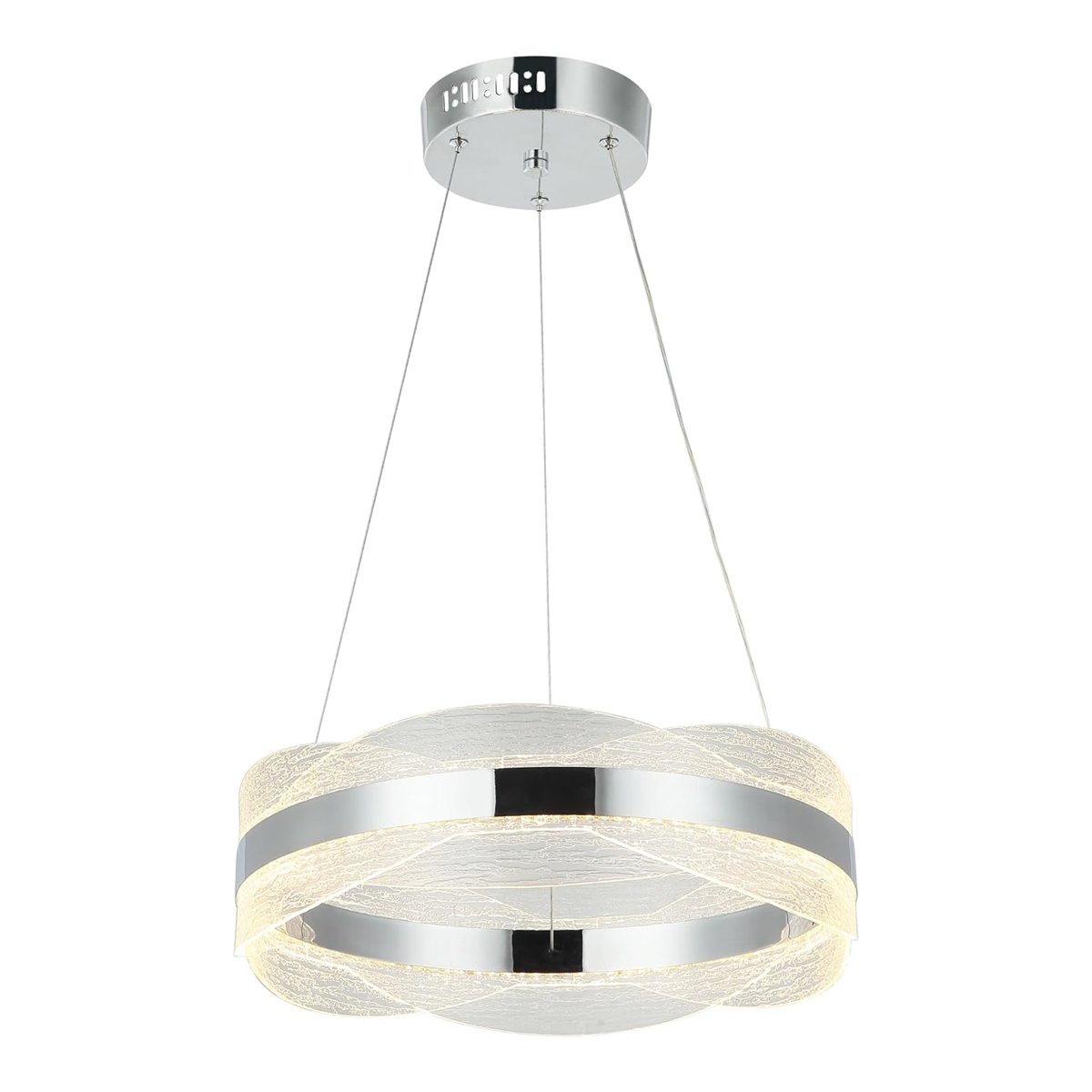 Lucea MANTELA K.BOY KROM LEDLİ AVİZE 3000-6000K 100W