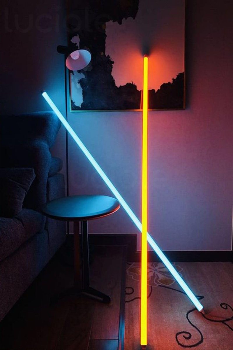 luciole Rgb Led Strip Tube Light Lambader Uzaktan Kumandalı Işık Lamba Ampül Aydınlatma Renkli Anima