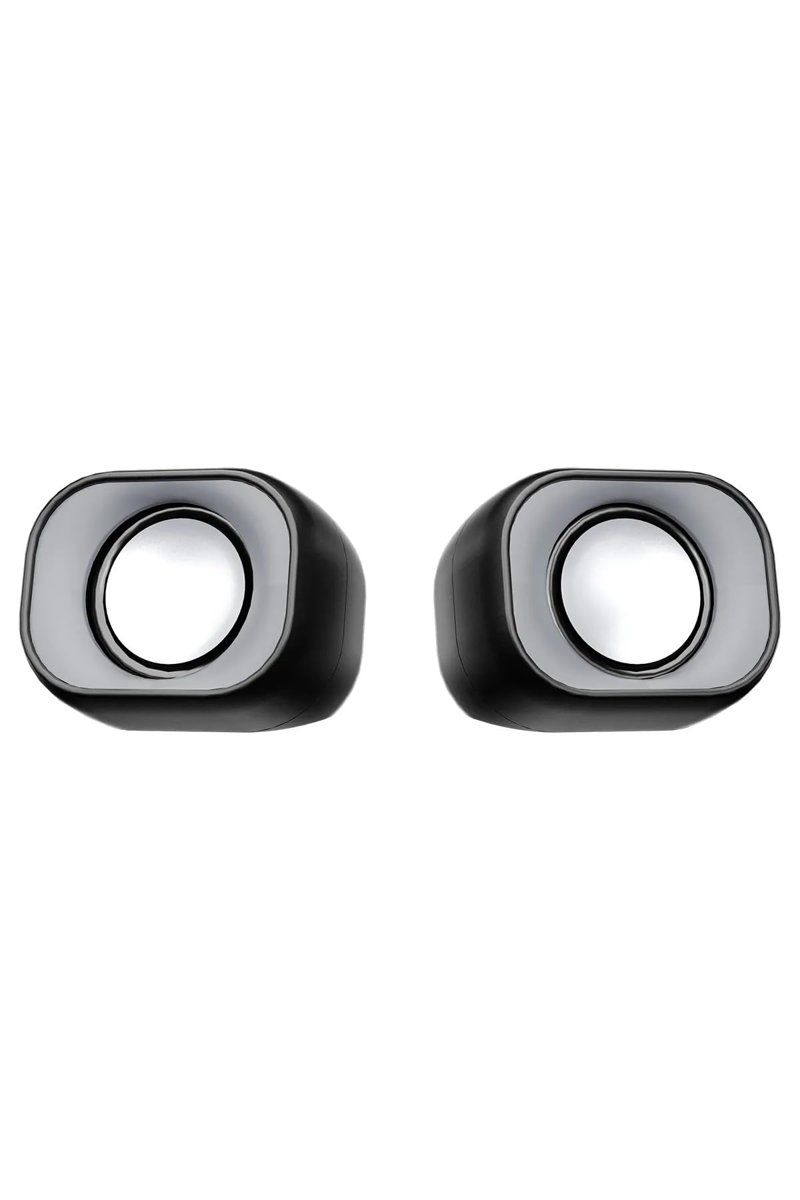 Meetion | SP2010 | Siyah | Ofis Masaüstü Hoparlörleri | 2.0 Ses Sistemi | 3.5mm + USB Bağlantı