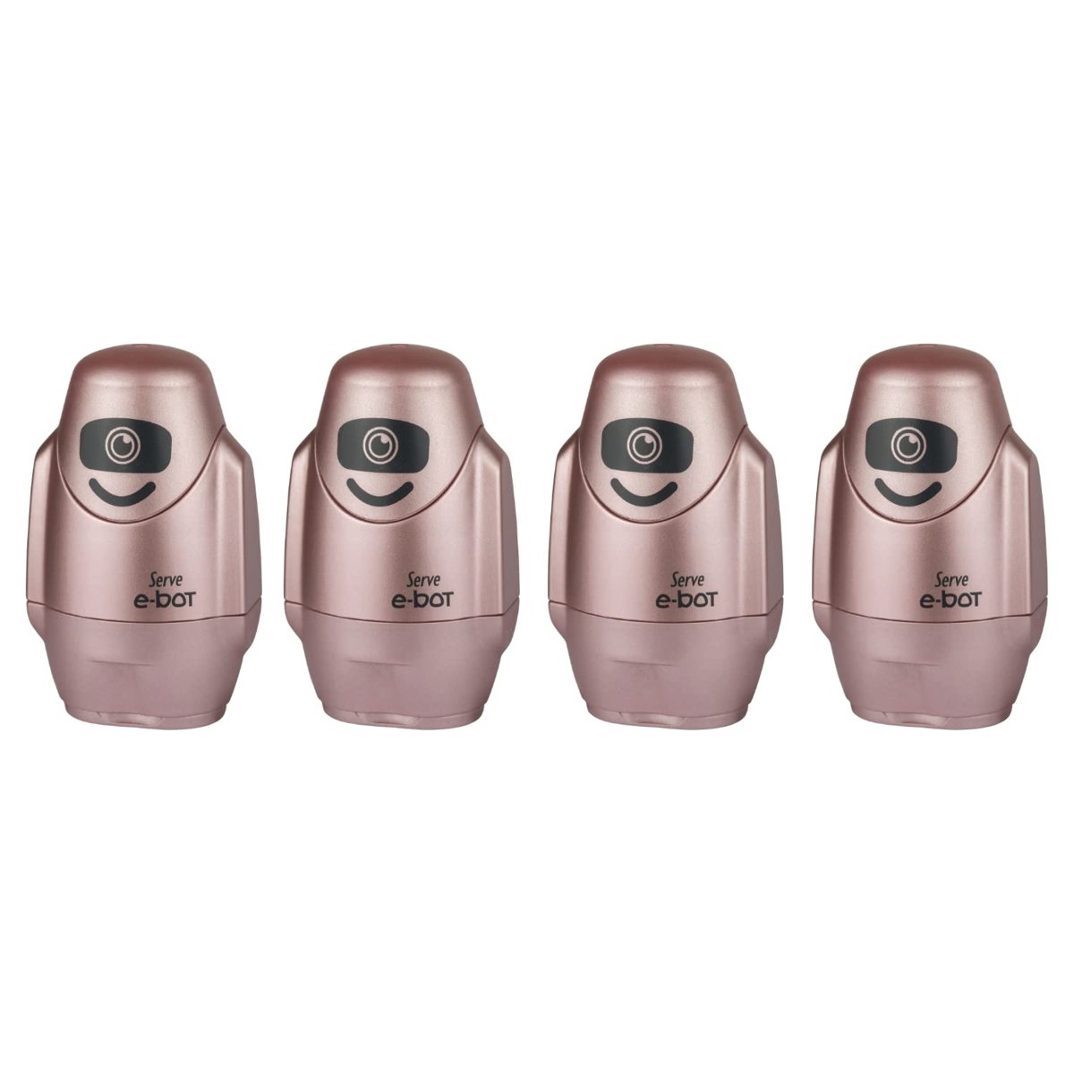 SERVE E-BOT SILGILI KALEMTIRAS METALIK ROZE 4LU SET