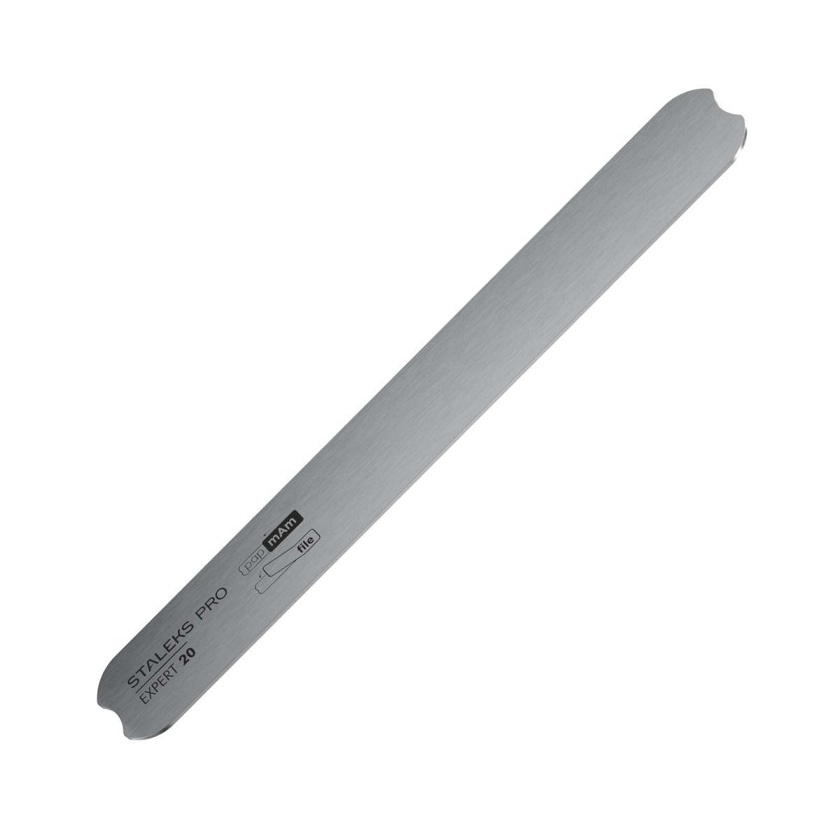 Staleks Pro düz metal taban, tırnak törpüsü uzmanı 20 için, paslanmaz çelik, yeniden kullanılabilir tırnak törpüsü tabanı, manikür ve pedikür aleti, tek kullanımlık dosyalarla uyumlu