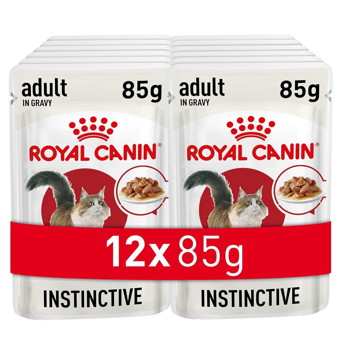 Royal Canin Instinctive Gravy Pouch Yaş Kedi Maması 85 gr x 12 Adet