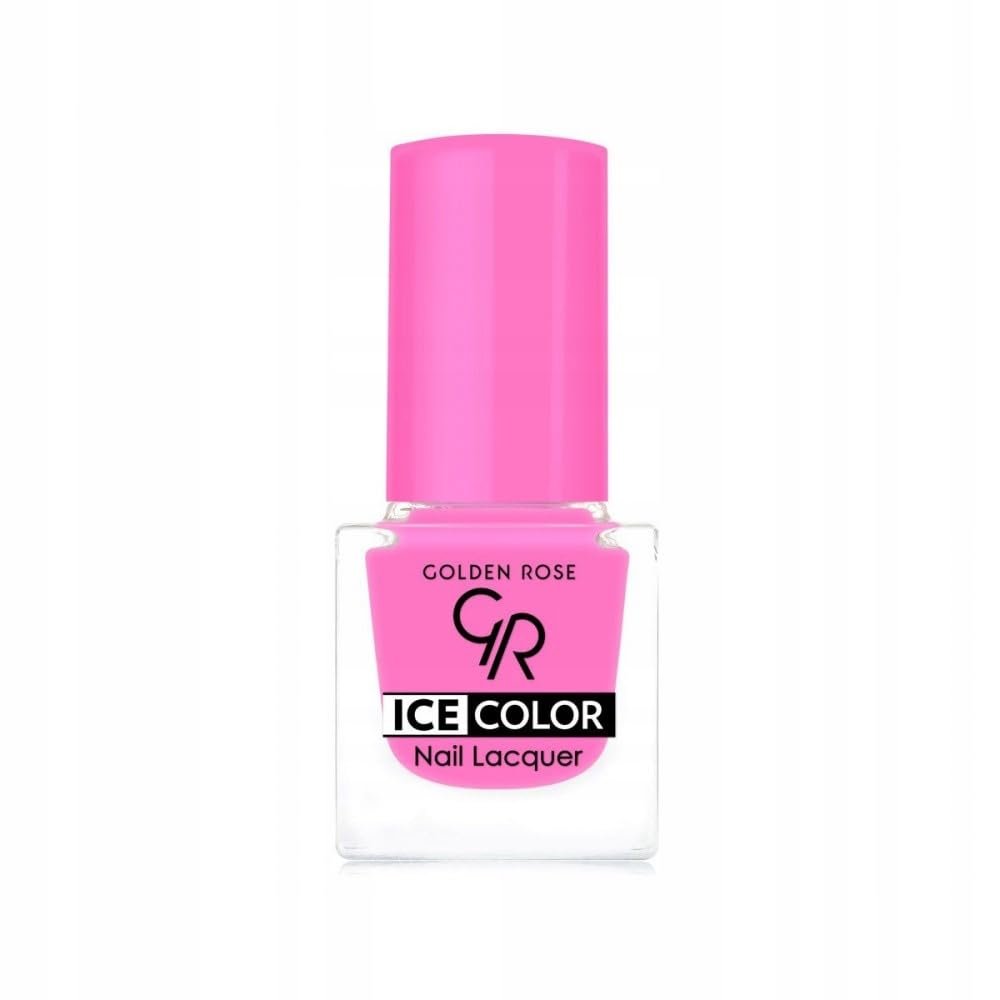 Golden Rose Ice Color Nail Lacquer No: 201 - Parlak Bitişli Mini Oje 6 ml
