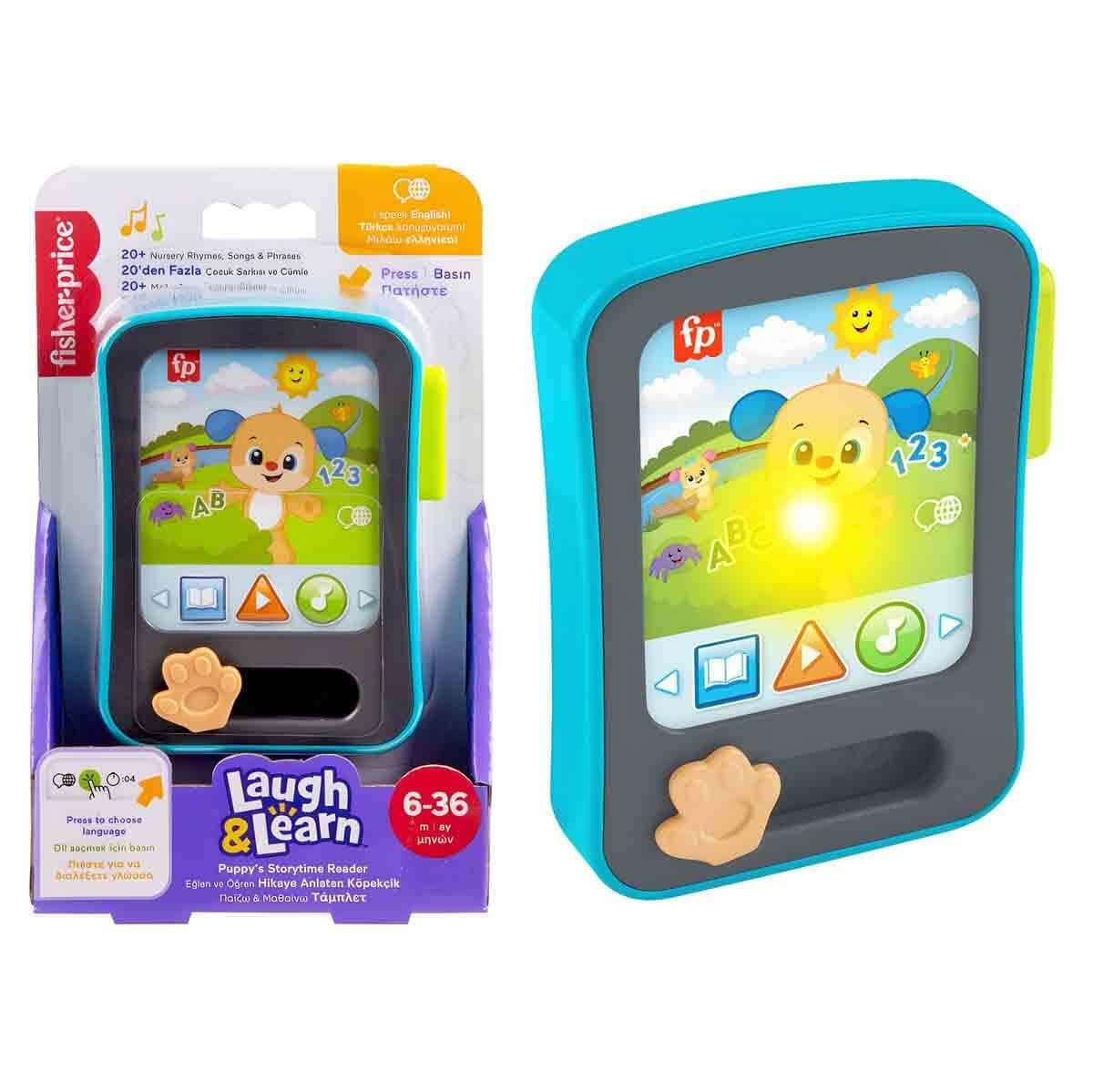 Birden fazla dil desteğiyle 6 ay ve üzeri bebekler için müzikli ve ışıklı Fisher-Price Eğlen ve Öğre