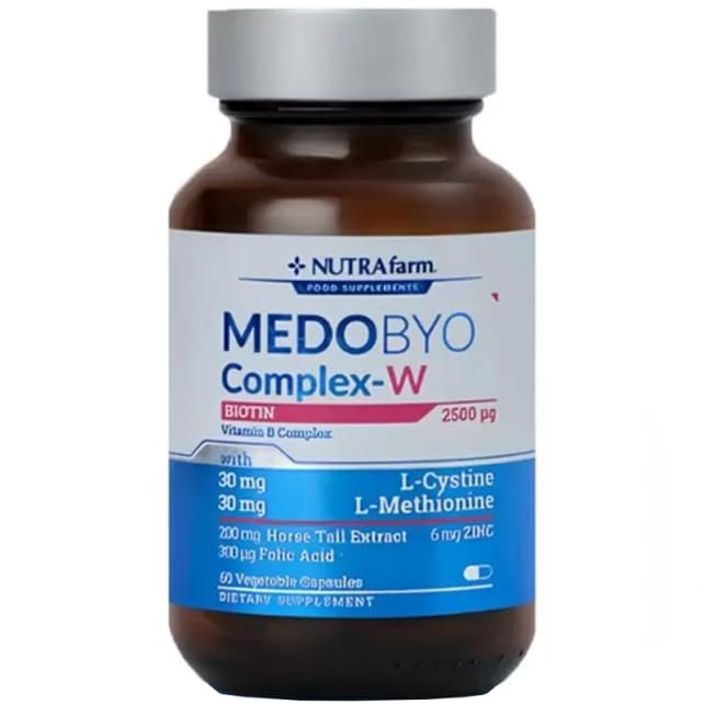 Nutrafarm Medobyo Complex-W - Kadınlar İçin Takviye Edici Gıda 60 Kapsül