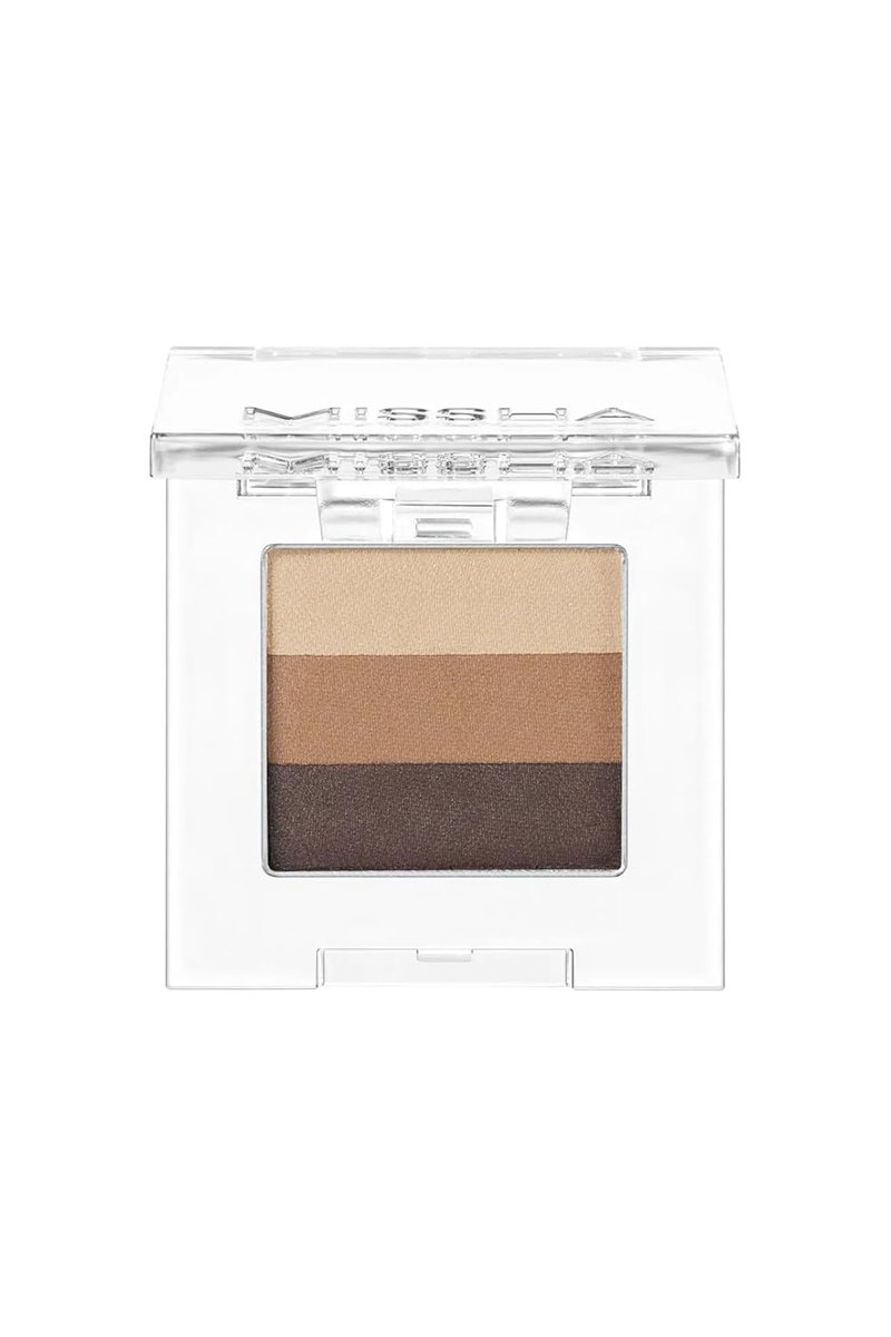 MISSHA Yumuşak Dokulu, Dökülme Yapmayan 3 Renkli Göz Farı Triple Shadow No.7 (SAND WAVE)
