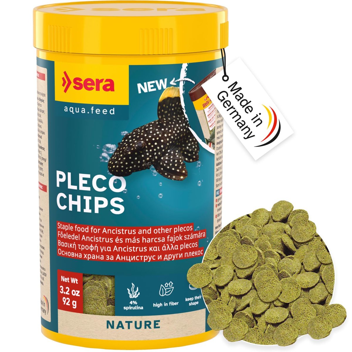 Sera Wels Cips Balık Tablet Yemi 250 ml