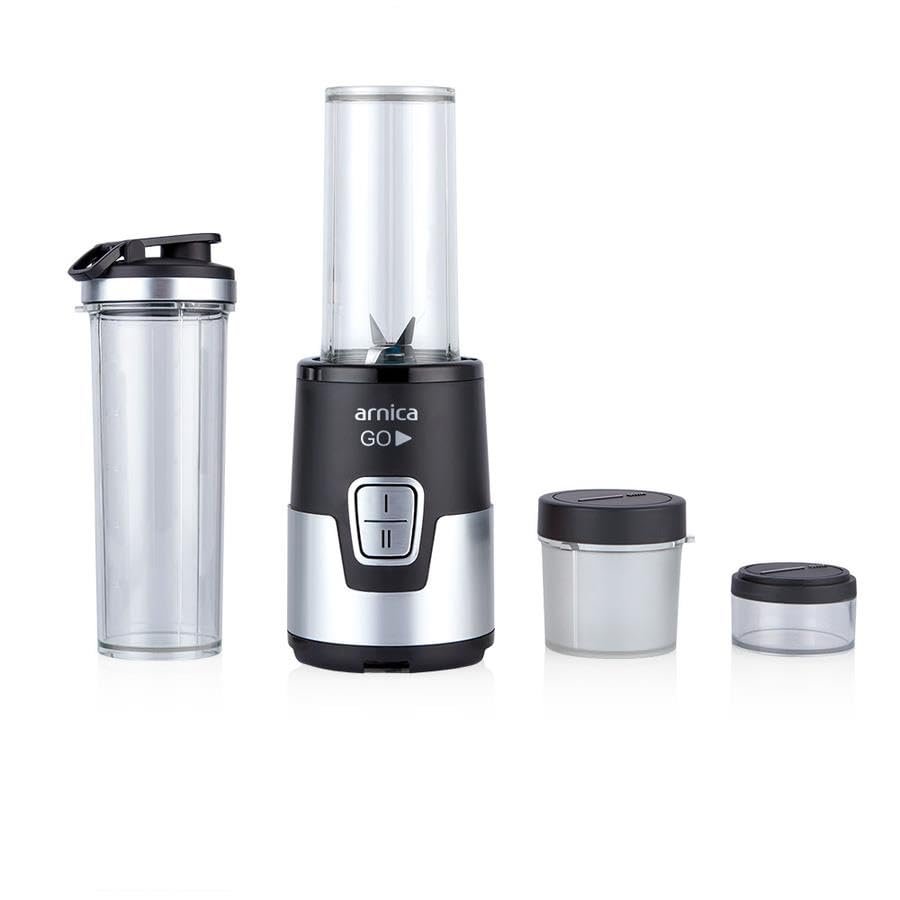 arnica Go Inox Kisisel Blender Siyah Gri
