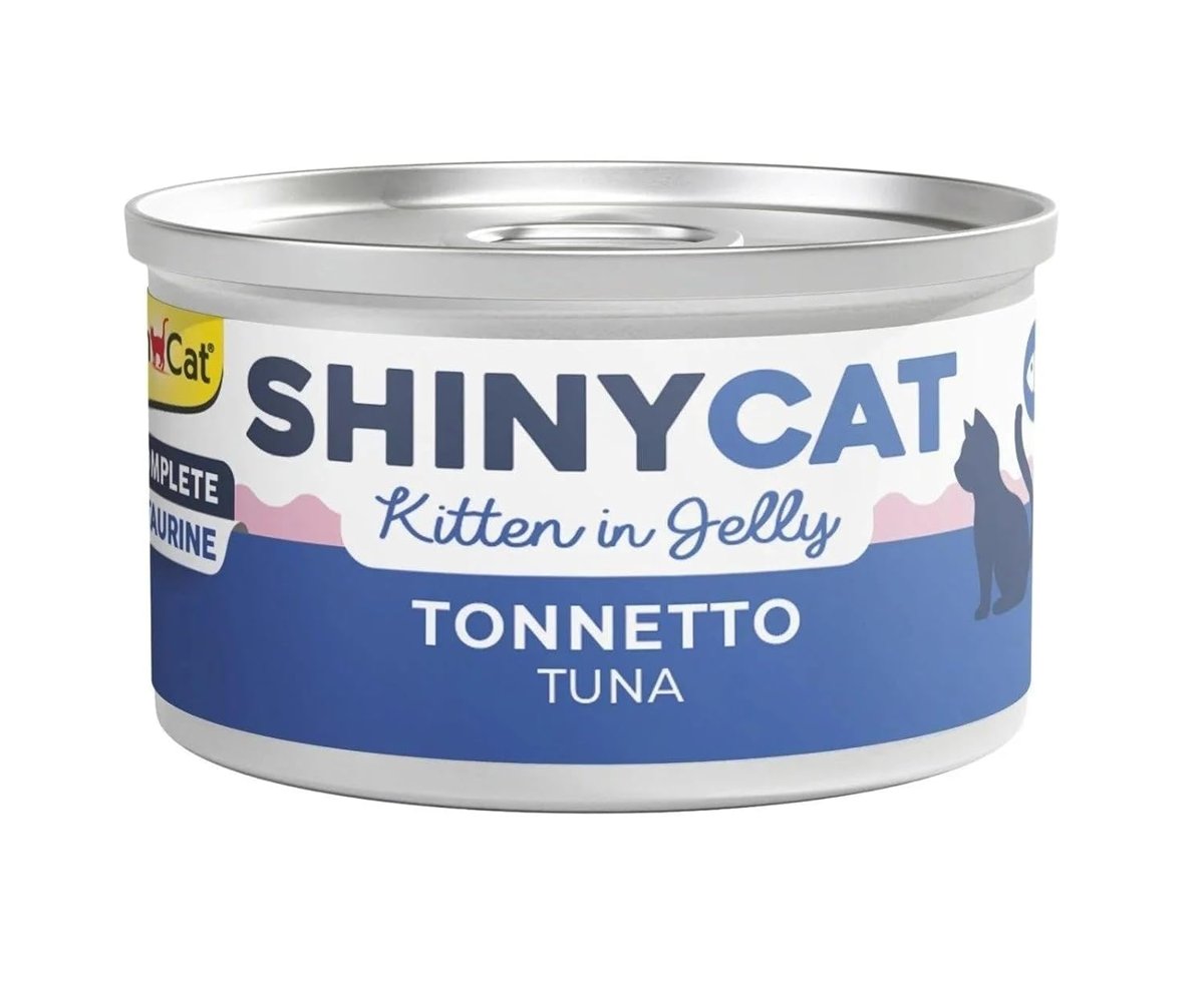 GimCat Shinycat Konserve Yaş Kedi Maması, Yavru Tuna Balıklı, 70 g