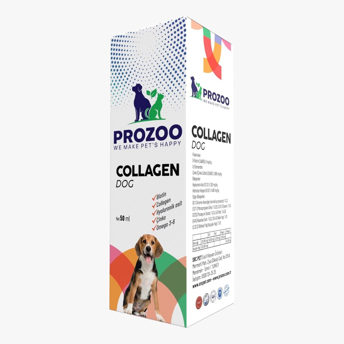 prozoo Köpekler için Kolajen Damla 50 ml