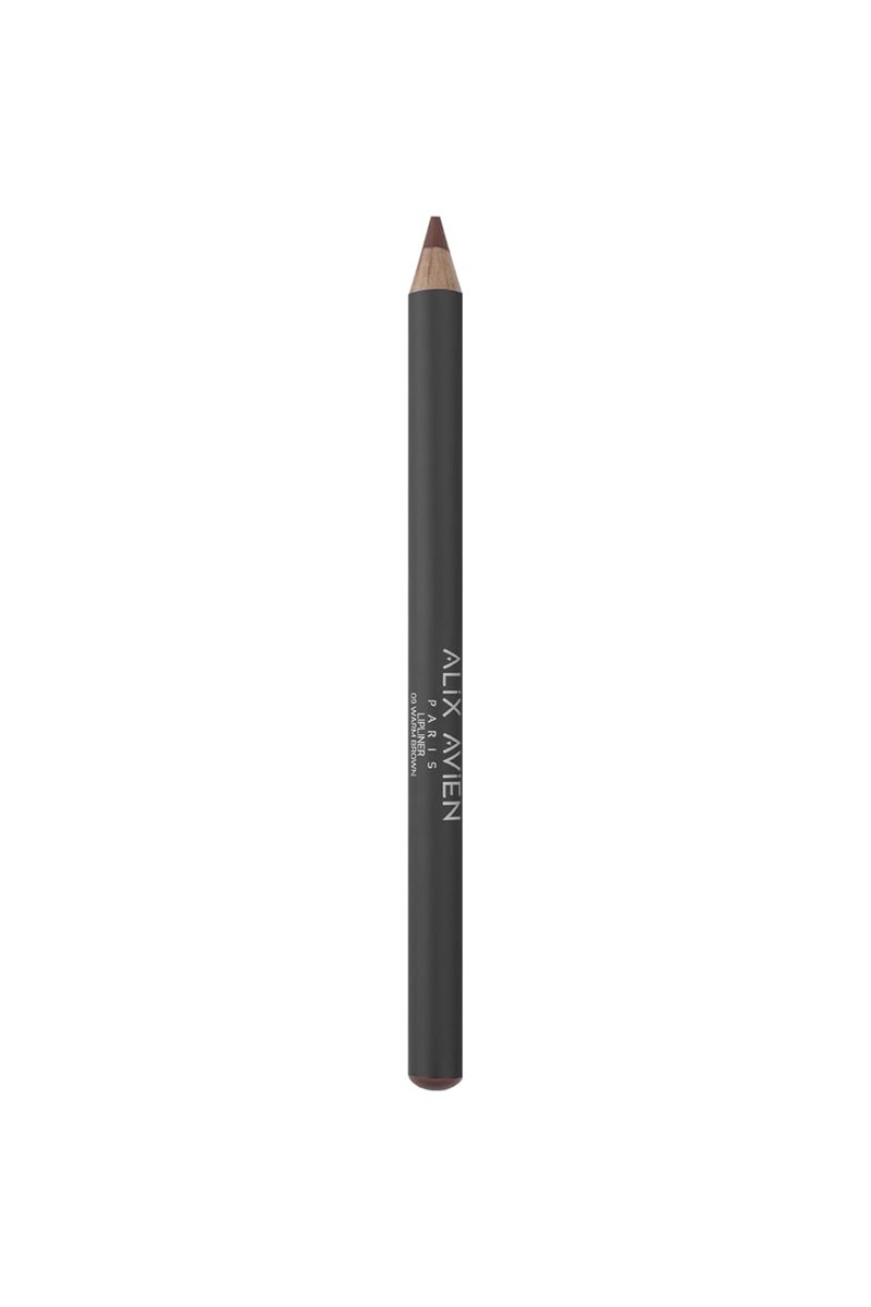 ALIX AVIEN Uzun Süre Kalıcı Dağılma Yapmayan Nemlendirici Dudak Kalemi - Lipliner Pencil 09 Warm Brown