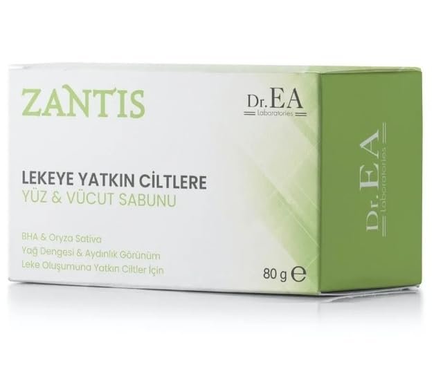 Dr. EA Laboratories Zantis Leke Sabunu 80 Gr (Salisilik Asit)