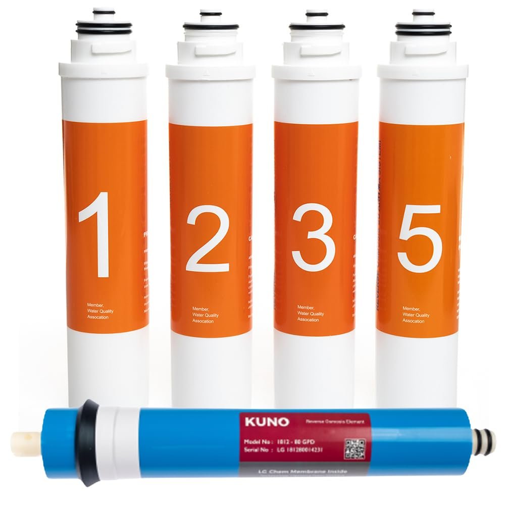 422 Waterlife Uyumlu Filtre 5 'li LG Mebran Set Waterlife Su Arıtma Filtresi