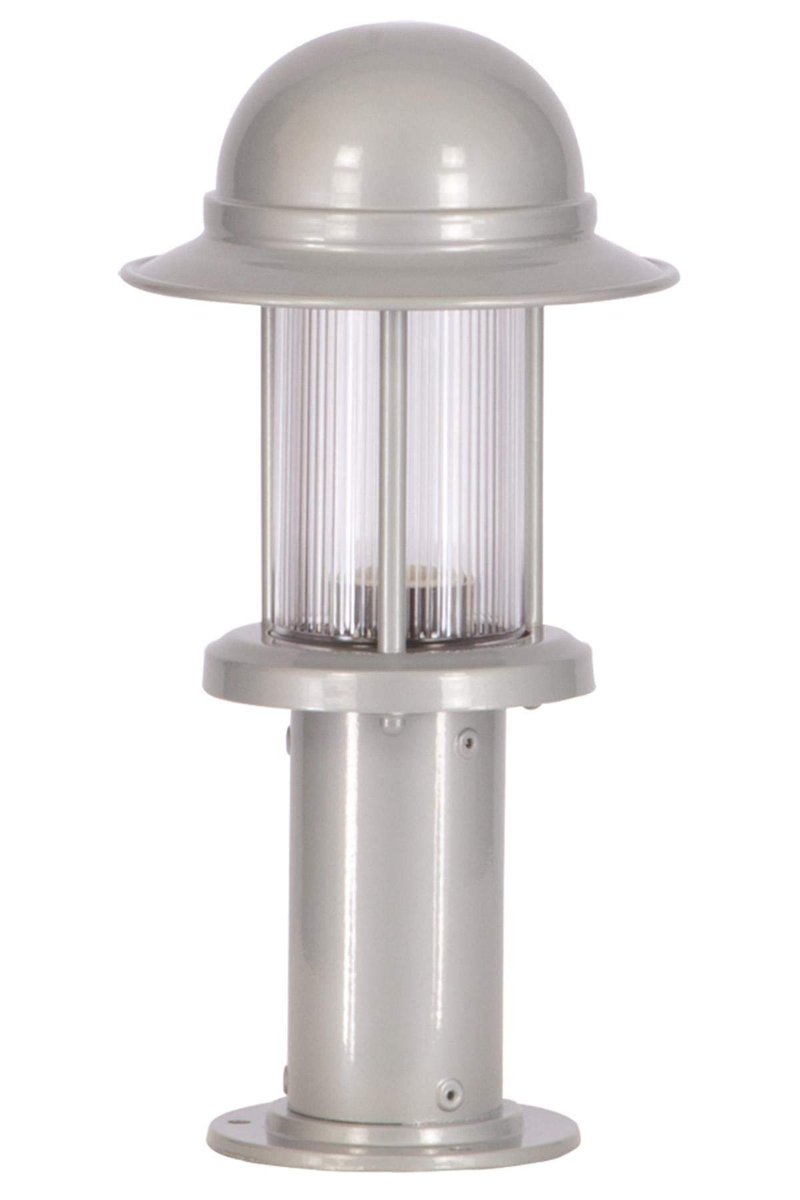 AVONNI BSU-68134-GR-K Beyaz Elektrostatik Toz Boyalı Dış Mekan Aydınlatma, E27, Aluminyum, Polikarbon Cam, 18cm