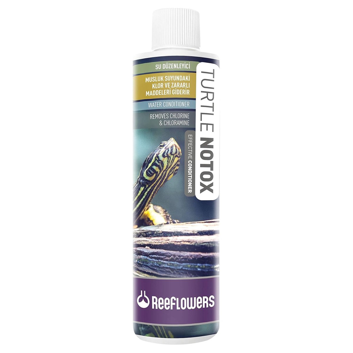 Reeflowers Reef Flowers Turtle Notox Effective Su Kaplumbağa Su Düzenyici 85 Ml Renkli