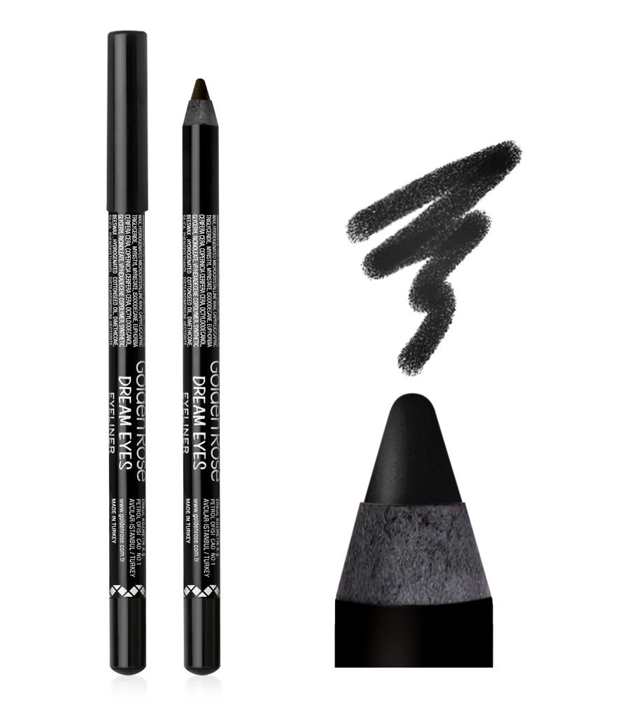 Golden Rose Dream Eyes Eyeliner No: 401 - Mat Bitişli Yumuşak Göz Kalemi