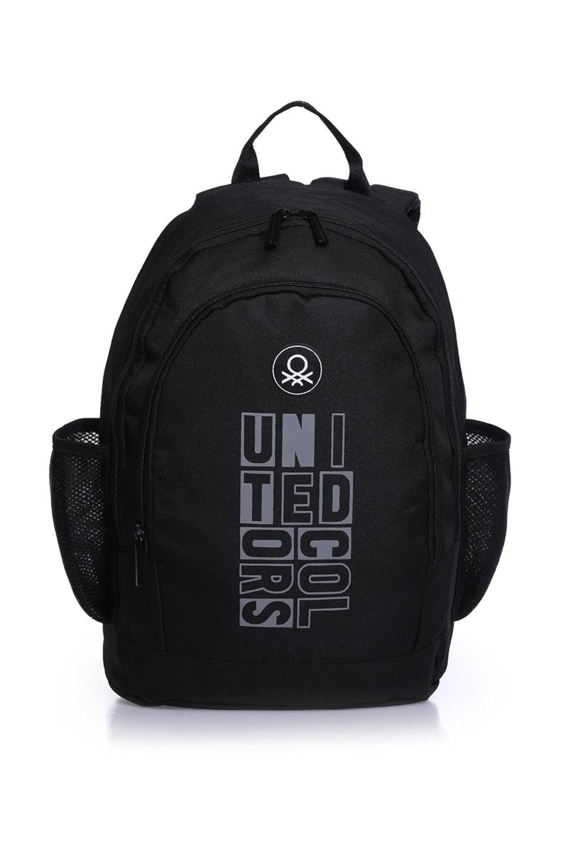 United Colors Of Benetton Okul Çantası BNT04300 Siyah STD