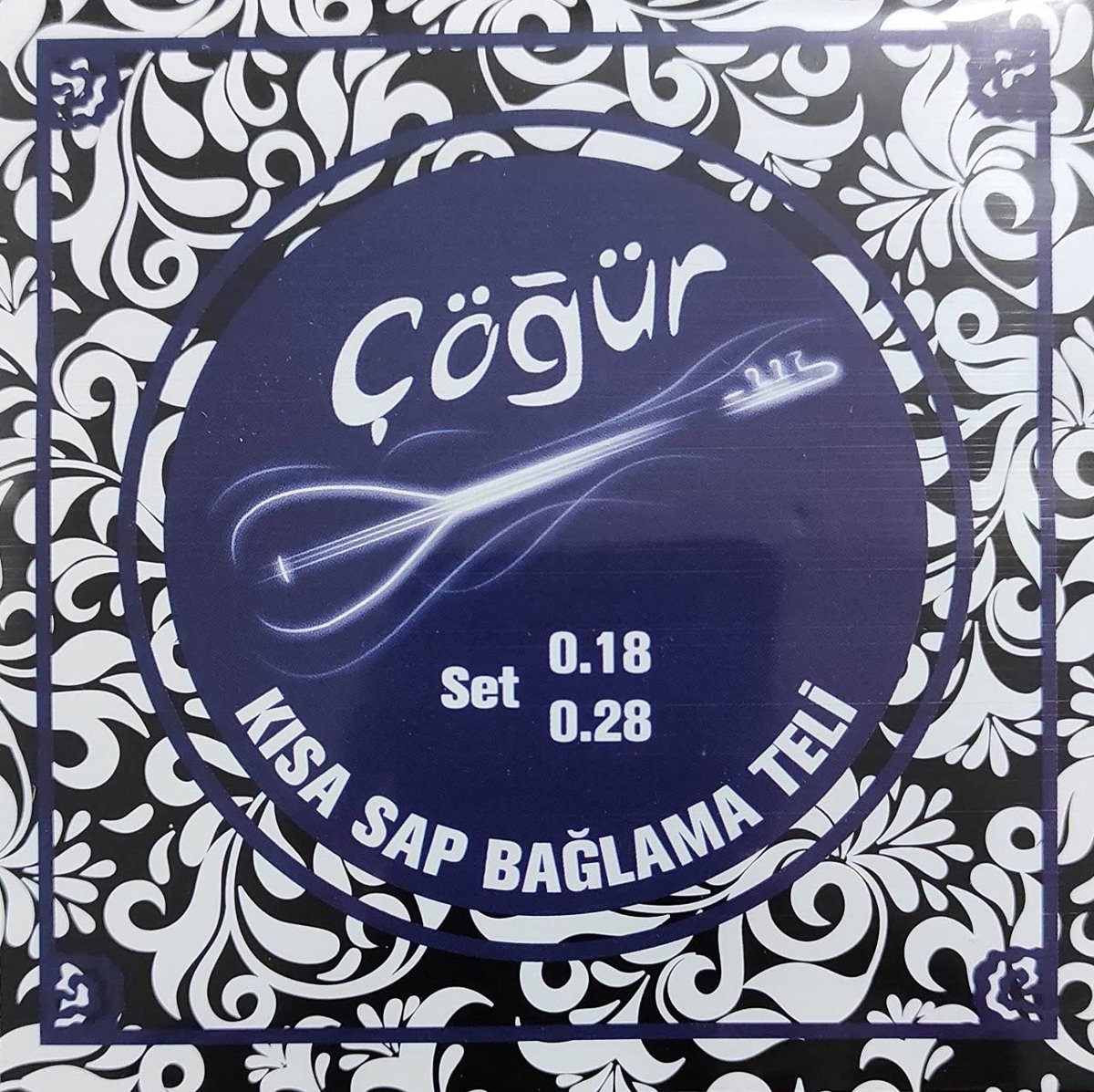 Raymond Joes Çöğür CGR18 Kısa Sap Saz Teli 0.18 Takım Bağlama Teli