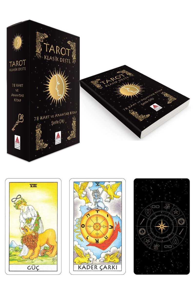 Tarot Klasik Deste - 78 Kart ve Anahtar Kitap