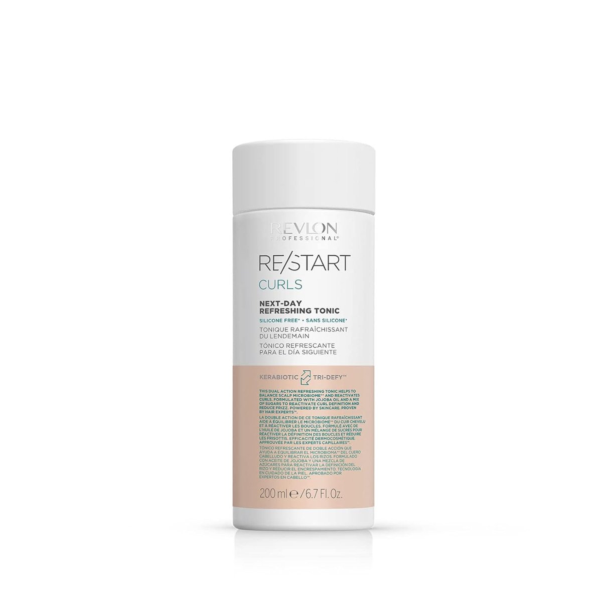 Revlon Professional Restart Curls Next-Day Refreshing Tonic 200ml Sulfate  Silicone Free