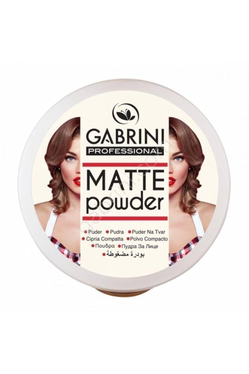 Gabrini Profesyonel Mat Pudra 04