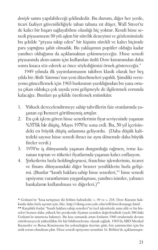 Akıllı Yatırımcı: Warren Buffett’ın önsözü ve sonsözüyle - Jason Zweig’in güncel yorumlarıyla zenginleştirilmiş yeni baskı