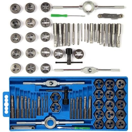 Valkyrie 40 Parça Klavuz Pafta Seti Metrik Set M3-M12 Arası 40lı Takım
