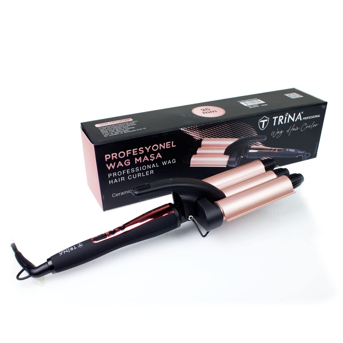 Trina Profesyonel Wag Maşa 25 mm 86