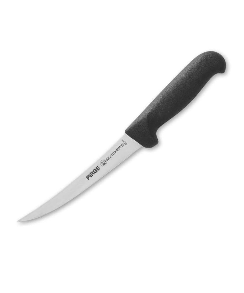 Pirge Butcher's Sıyırma Bıçağı Kıvrık Sert 15 cm