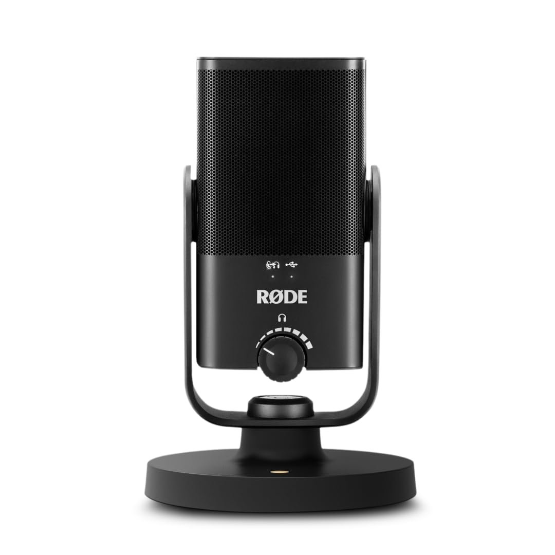 RODE NT-USB MINI, Sökülebilir manyetik ayaklı, Dahili Pop Filtreli, Kulaklık Preamlifikatörlü USB Mikrofon