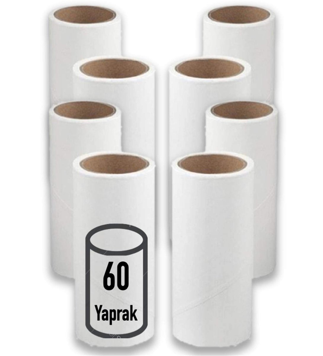 Bastis İplik Tüy Toplayıcı 8'li Yedek Paket (480 Yaprak)